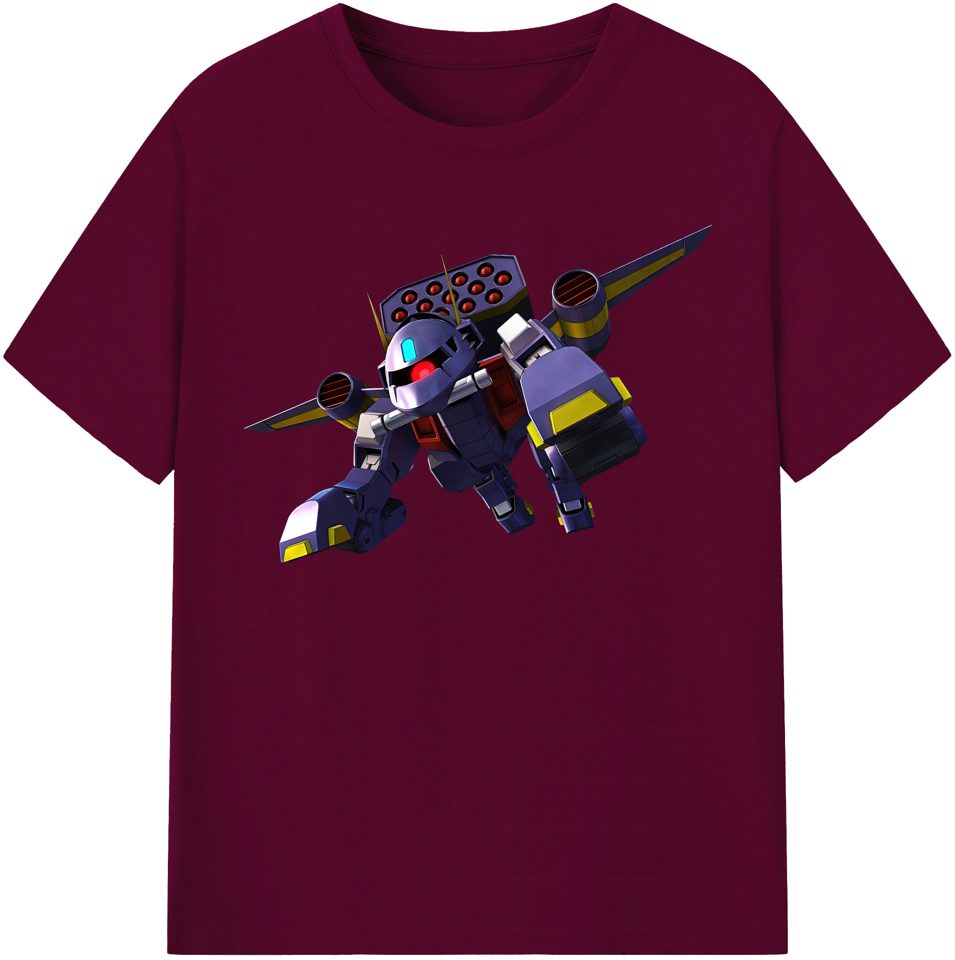 （画像用） 機動戦士ガンダム Mobile Suit Gundam レディースカジュアルプリントTシャツ（綿100％）